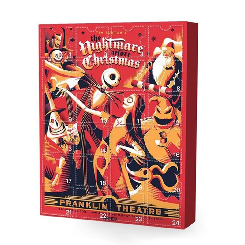 Halloween Advent Calendar Pre-Christmas Doll Nightmare Advent Calendar