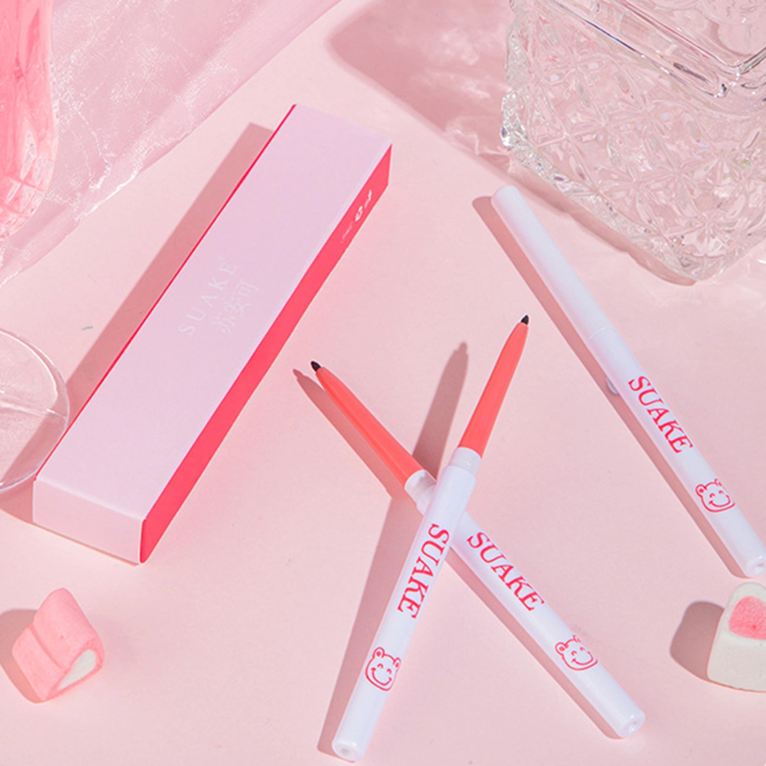 Eyeliner Gel Pen, Waterproof Long Lasting Under Eye Highlighter