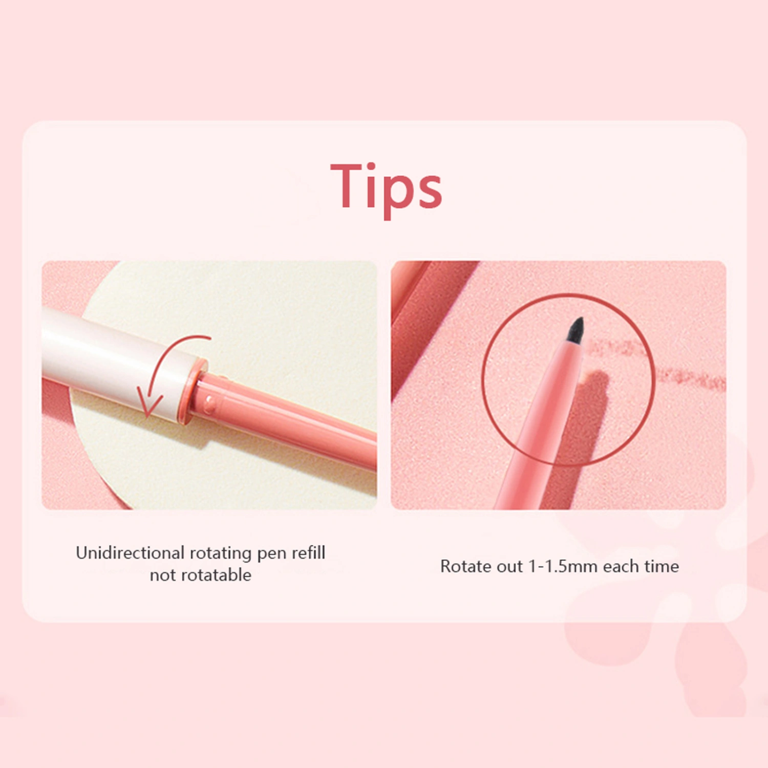 Eyeliner Gel Pen, Waterproof Long Lasting Under Eye Highlighter