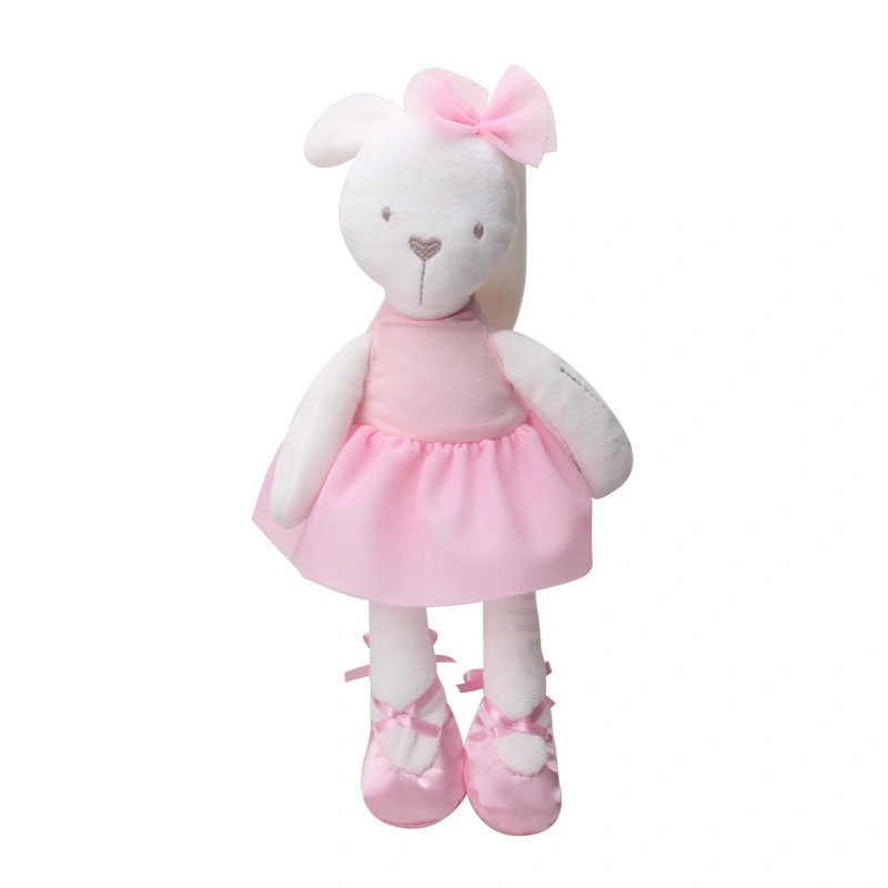 Ballet Bunny Plush Toy Soothe Sleeping Short Plushies Cuddling Dolls