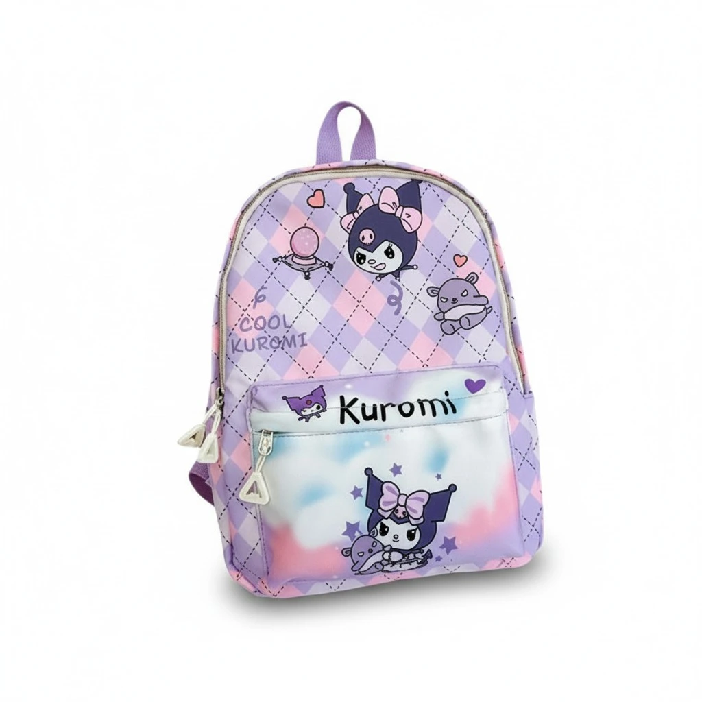 Kids Girls Backpack, Cartoon Backpack Large Capacity School Bag