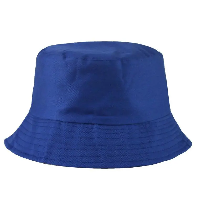 Solid Color Flat Top Fisherman Hat for Women Cute Bucket Hat Casual
