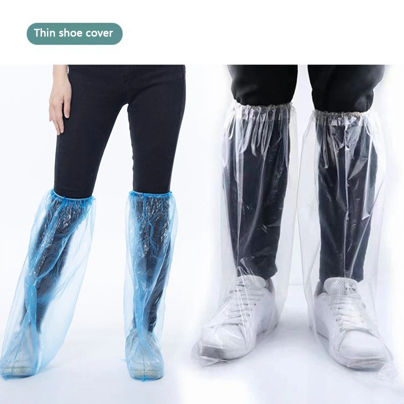 Disposable Rain Boot Covers for Men Women Non-Slip Galoshes Overshoes 