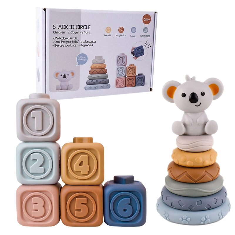 Baby Stacking Toys Set Educational Stacking Building Blocks for Kids