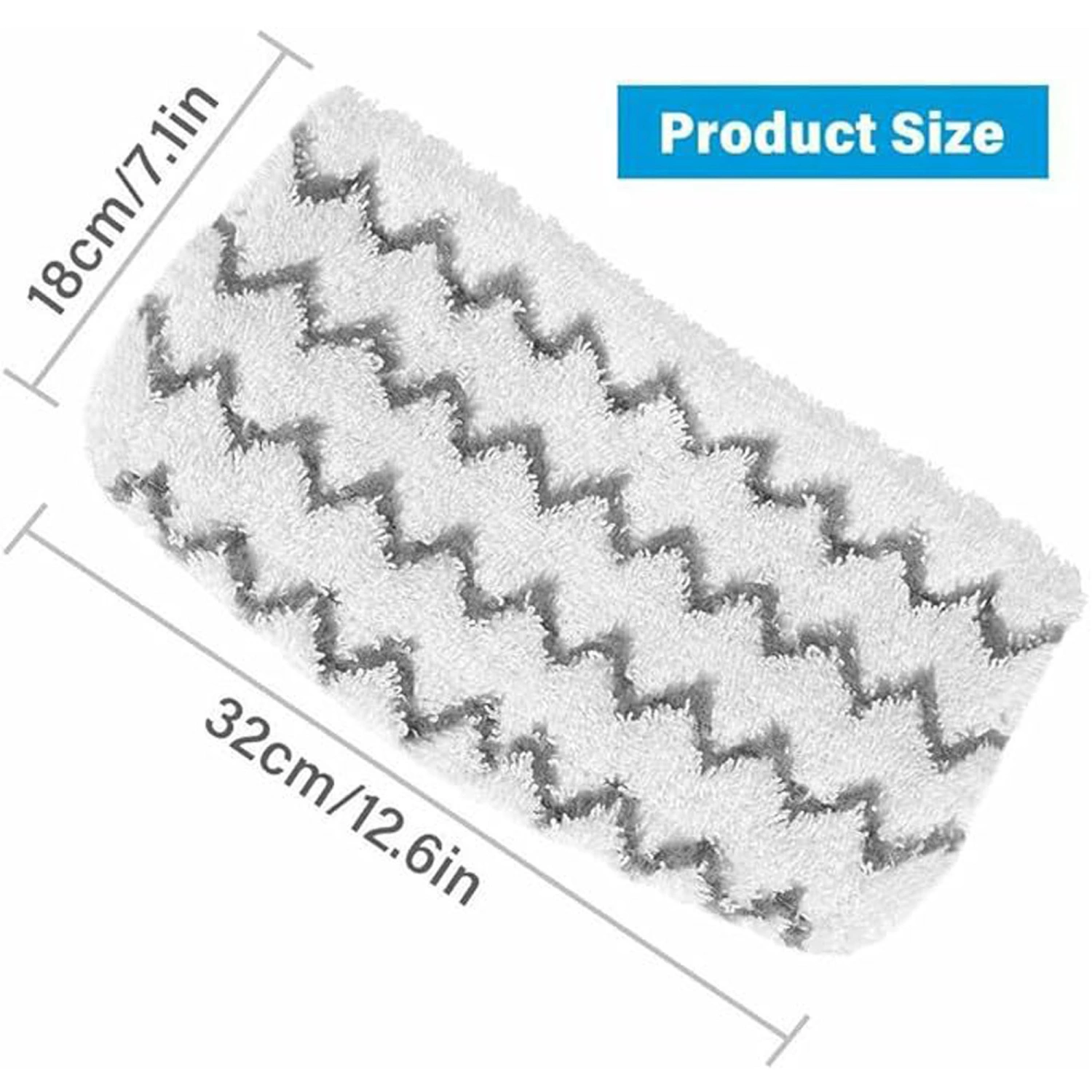 Microfiber Steam Mop Pads Replacement for Shark Steam Mop Cleaning
