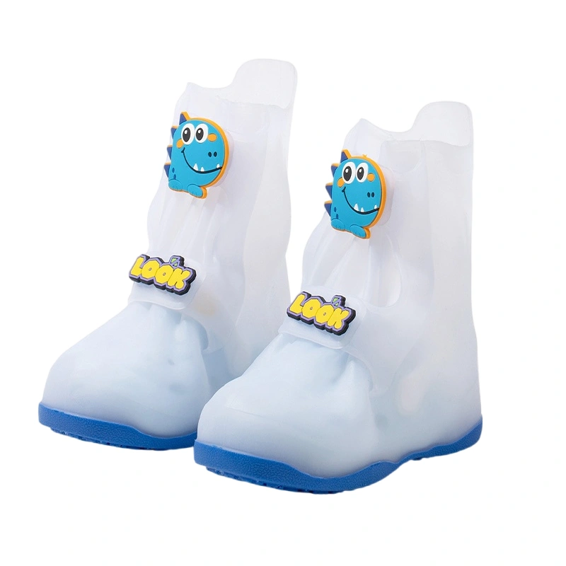 Kids Rain Shoe Covers, Cartoon Waterproof Non-slip Rain Boots