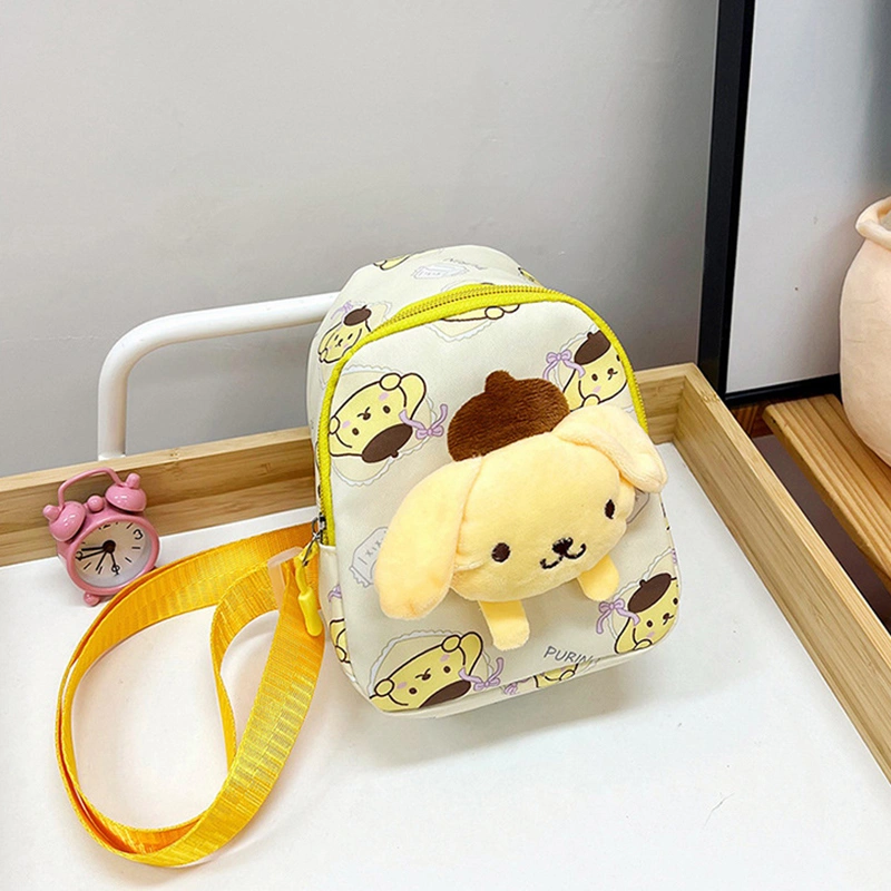 Kids Girls Sling Bag Cartoon Animal Chest Bag Fanny Pack Crossbody Bag