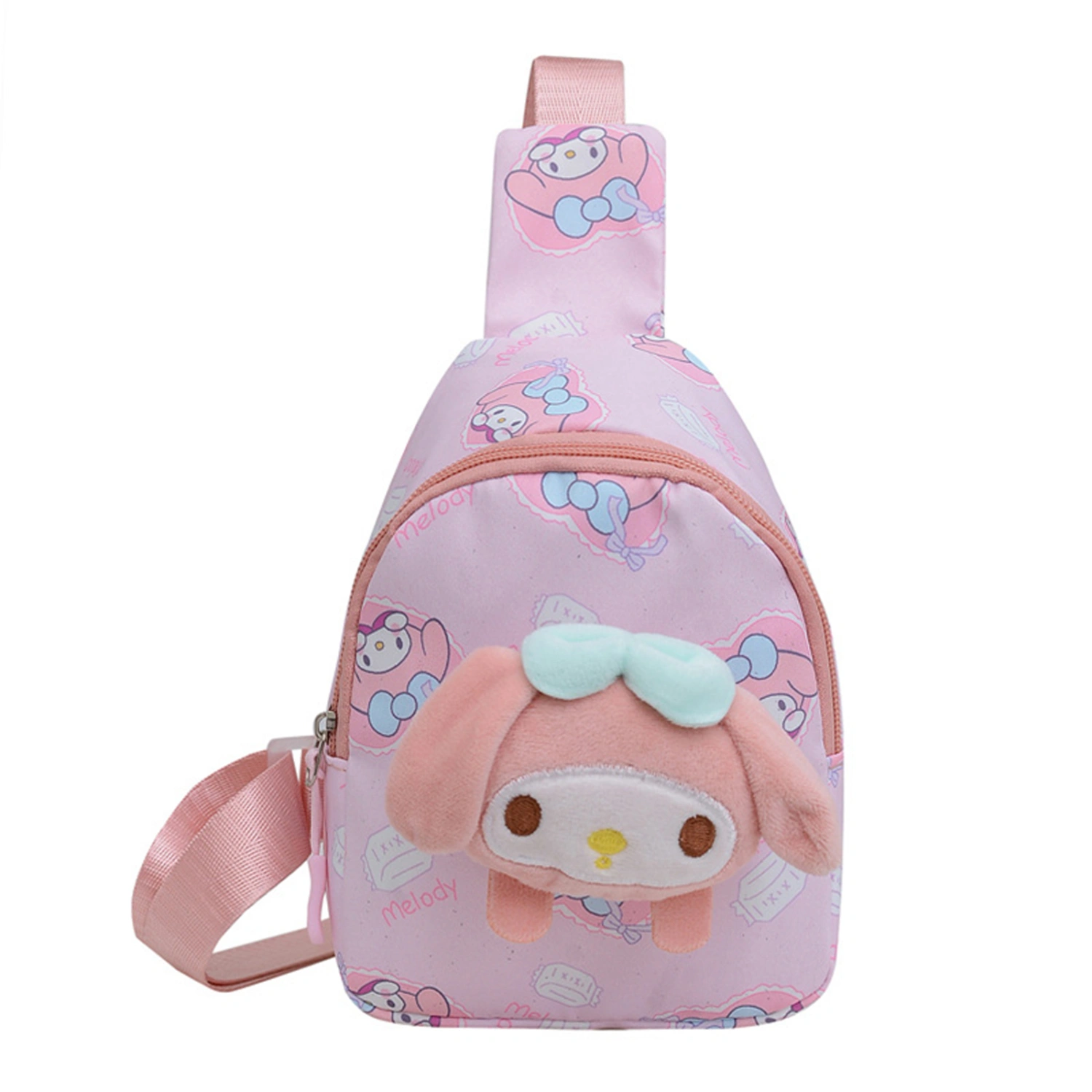 Kids Girls Sling Bag Cartoon Animal Chest Bag Fanny Pack Crossbody Bag