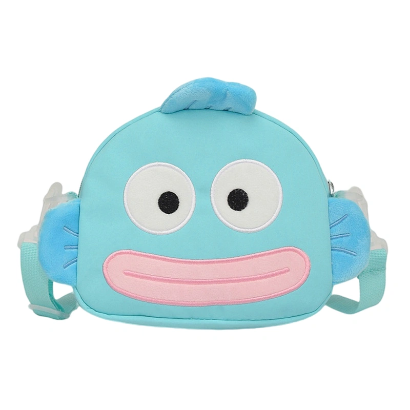 Fashion Shoulder Bags for Women Cartoon Ugly Fish Crossbody Bag