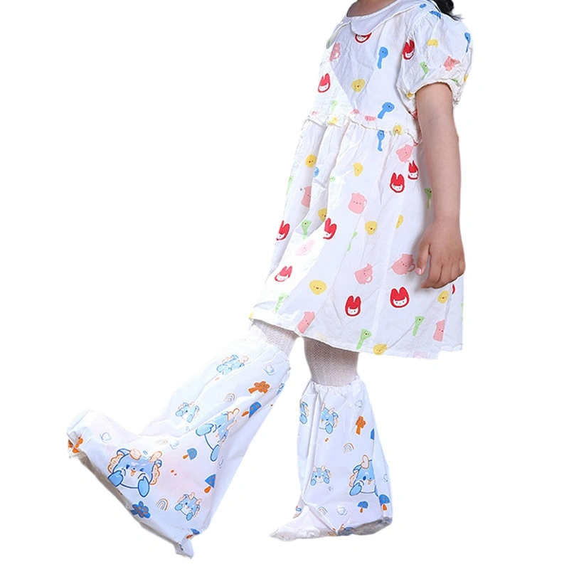 Kids Rain Shoe Covers, Cartoon Waterproof Disposable Shoe Protector