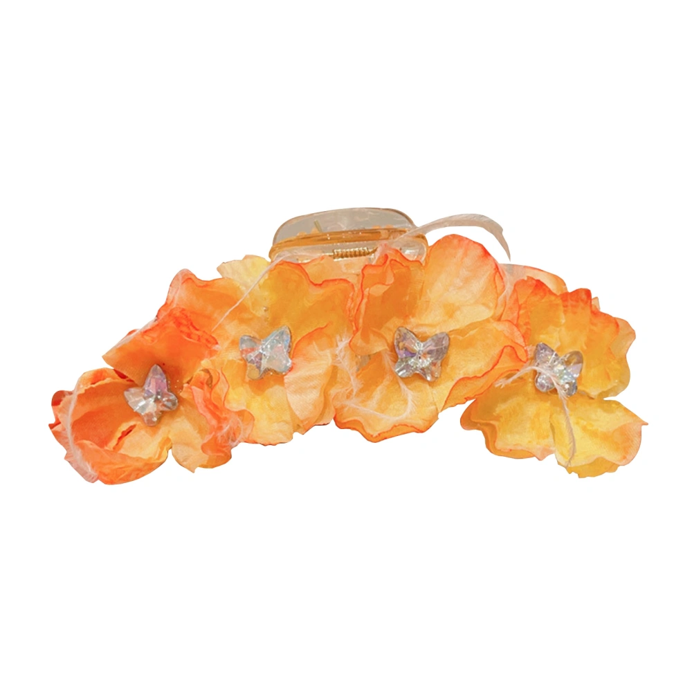 Flowers Feathers Claw Clips Cute Jaw Hair Clip Barrettes Grips Clamps 