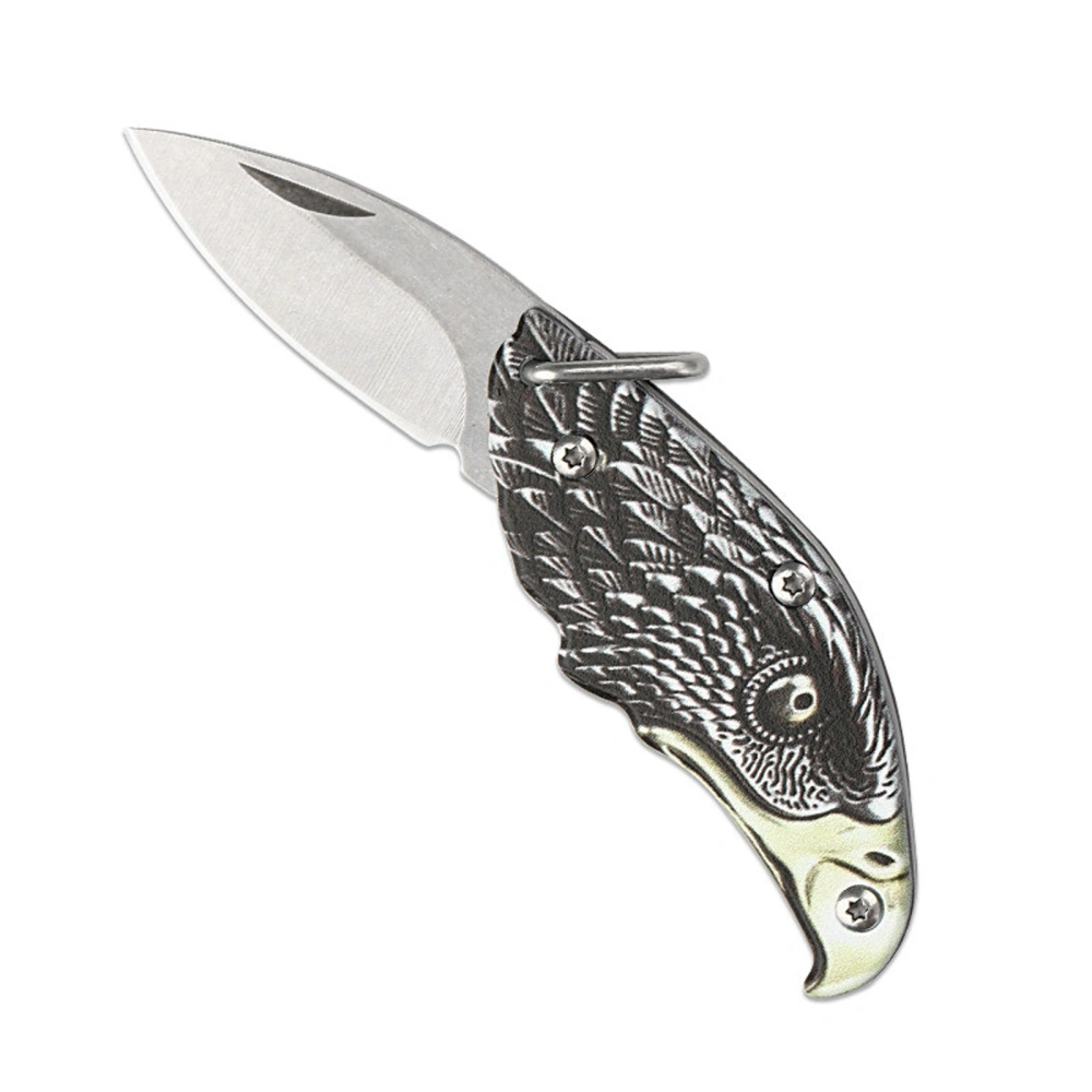 Mini Pocket Eagle Knife Folding Knife Keychain Survival Camping Knife 