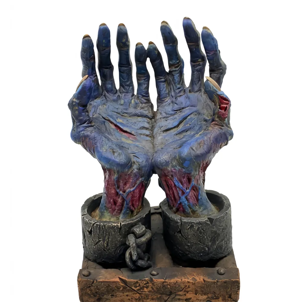 Halloween Zombie Hand Statue Creepy Hand Sculptures Gothic Decorations