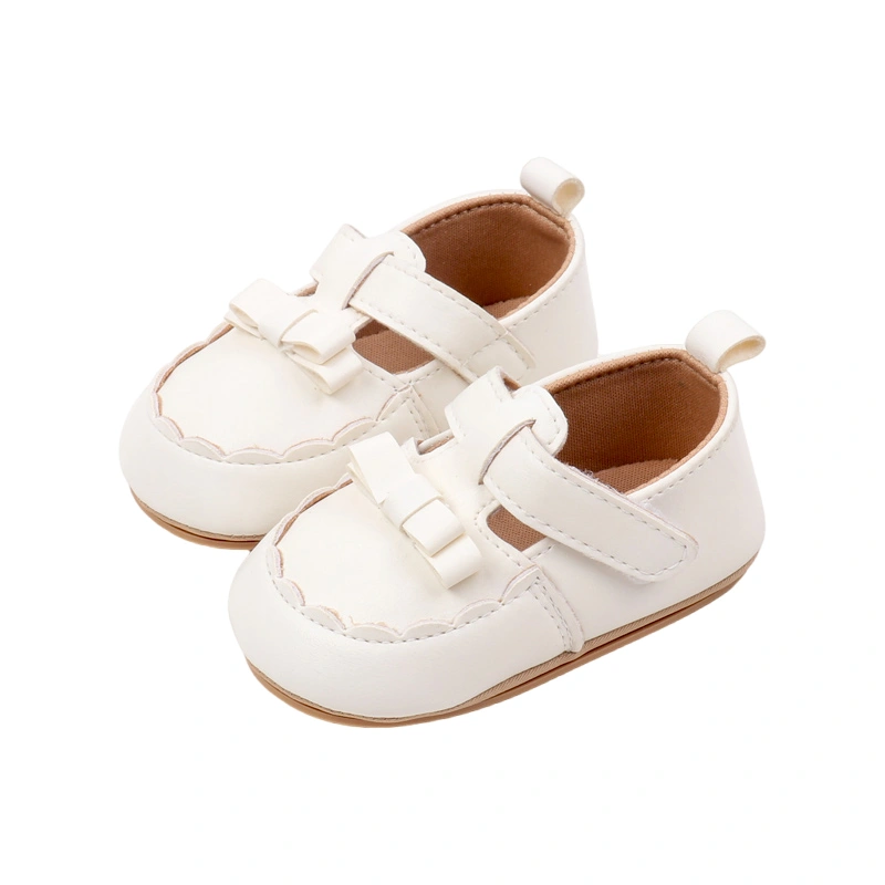 Baby Girls Shoes, Elegant Soft Sole Bowknot Non-slip Toddler Shoes