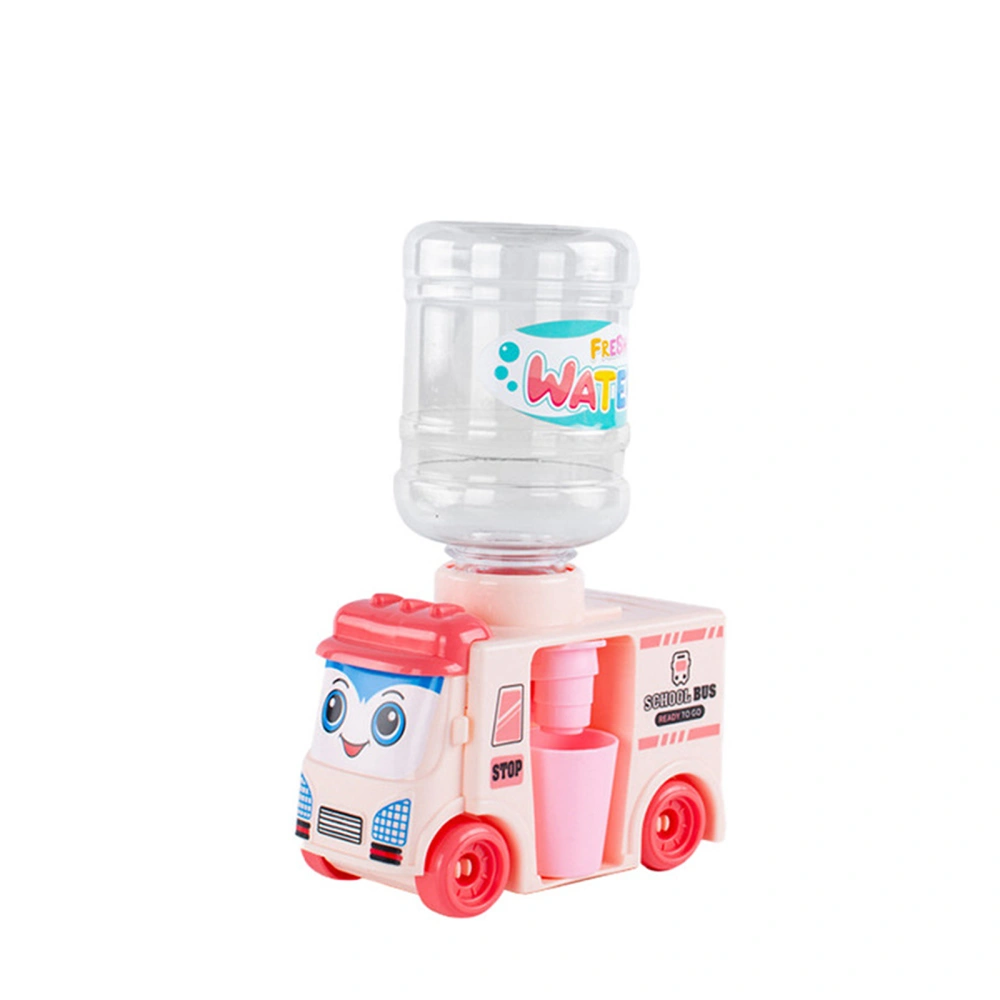 Mini Water Dispenser for Kids Cute Car Water Fountains Kitchen Playset