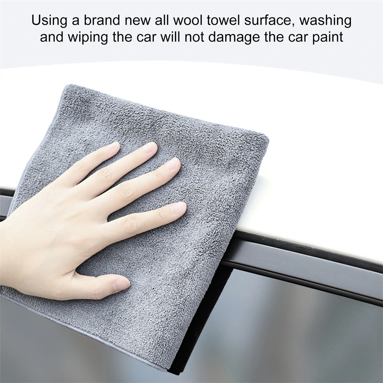Microfiber Cleaning Cloth for Cars Coral Velvet Absorbent Wash Towels
