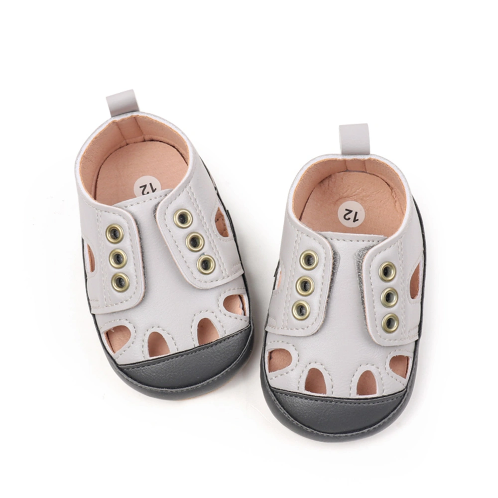 Baby First Walking Shoes Fashion Contrast Color Crib Shoes Sneakers