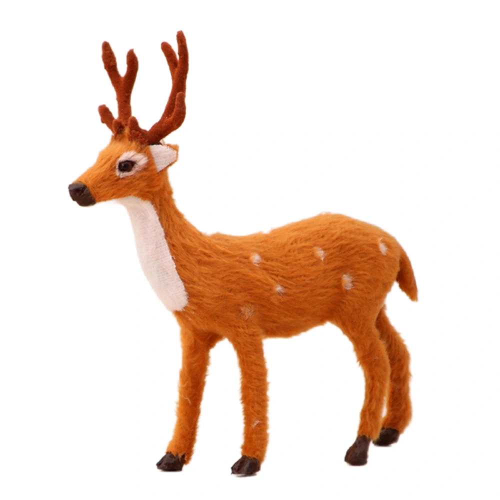 Christmas Deer Decor, Cute Standing Desk Ornament Home Decor