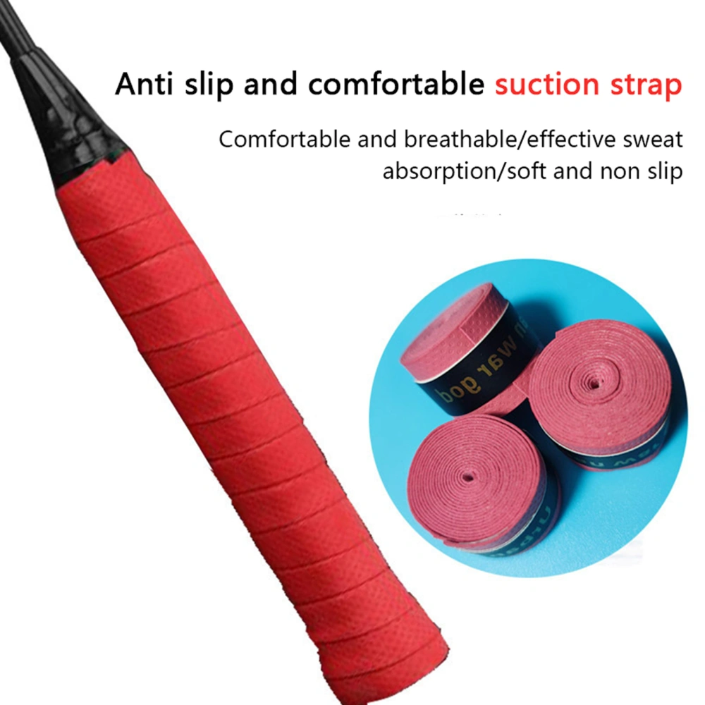 Tennis Racket Grip Tape Absorbs Sweat Non-Slip Badminton Grip Wrap