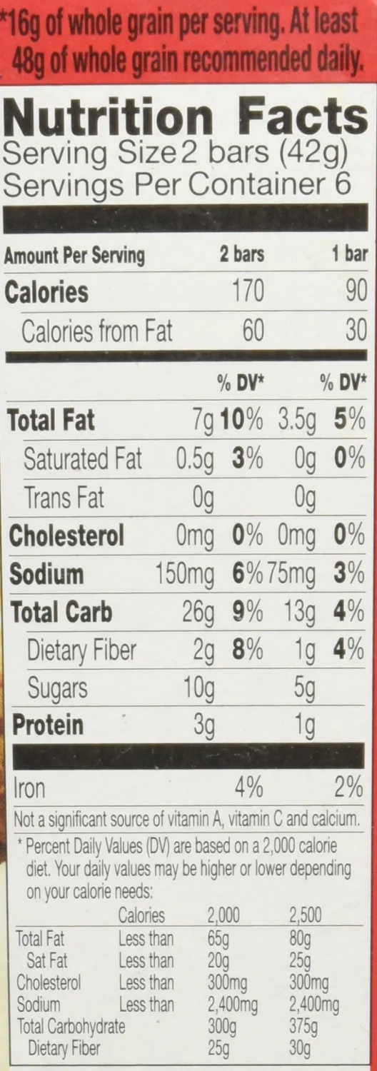 Nature Valley Apple Crisp Granola Bars 8.9 oz