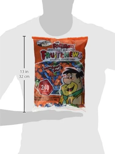 Rhode Island Novelty Albert's Fruit Chews - Flintstone Flavors (240 Candies)
