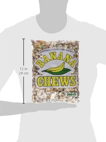Albert's Fruit Chews - Banana Flavor 1.53 Pounds (240 Candies)
