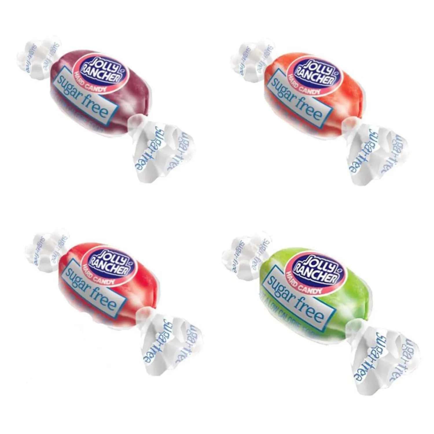 BOLT BOX Jolly Rancher Sugar Free (Zero Sugar) Hard Candy - 42 Piece Count - Packed By Bolt Box (Raspberry)