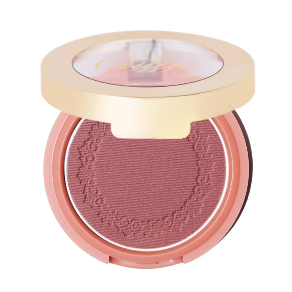 OULAC Blush Makeup Powder Mauve| Natural Matte Blush Cool Tone Skin Light Meidum | Buildable & Light Weight Smooth| Cruelty-Free Blush Vegan | 4.8g 11 Fatal Seduction (Mauve Wood Color)