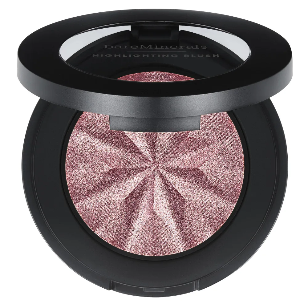 bareMinerals Gen Nude Highlighting Blush, 2-in-1 Blush + Highlighter Hybrid, Silky Blendable Makeup, All-Day Wear, Talc Free, Vegan