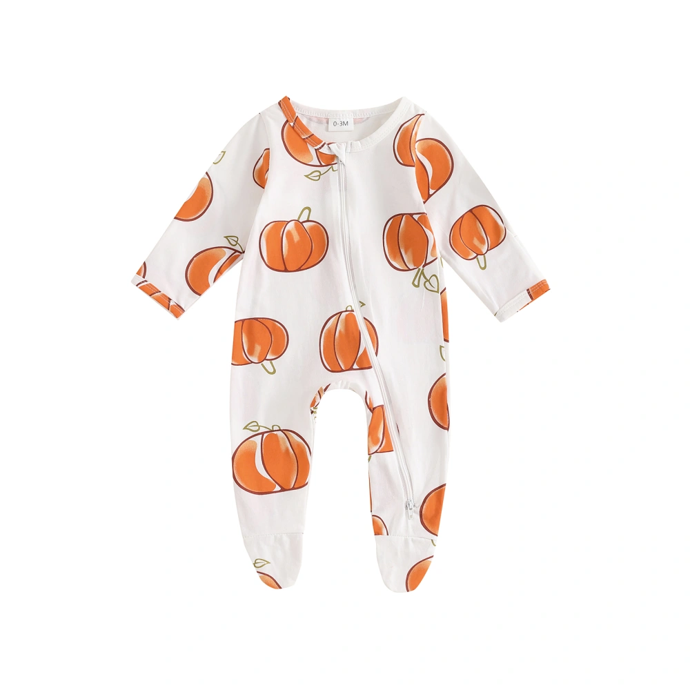 Baby Girls Boys Footies Rompers Halloween Clothes Fall Bodysuits