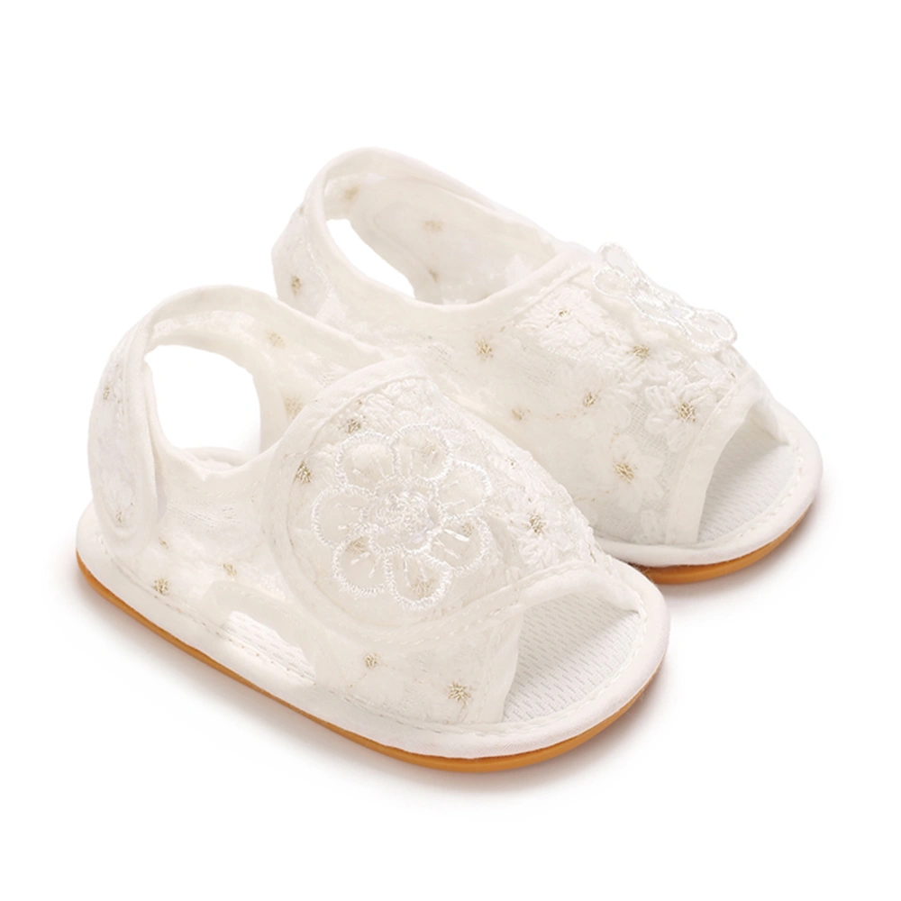 Baby Girl Sandals, Flower Flexible Non-slip Summer Flats Toddler Shoes