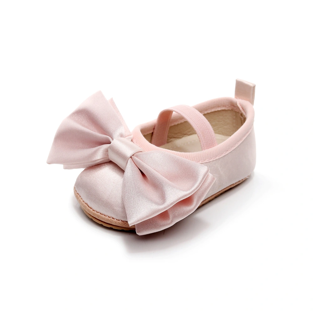 Infant Baby Girls Moccasins Cute Big Bowknot Soft Sole Flat Shoes