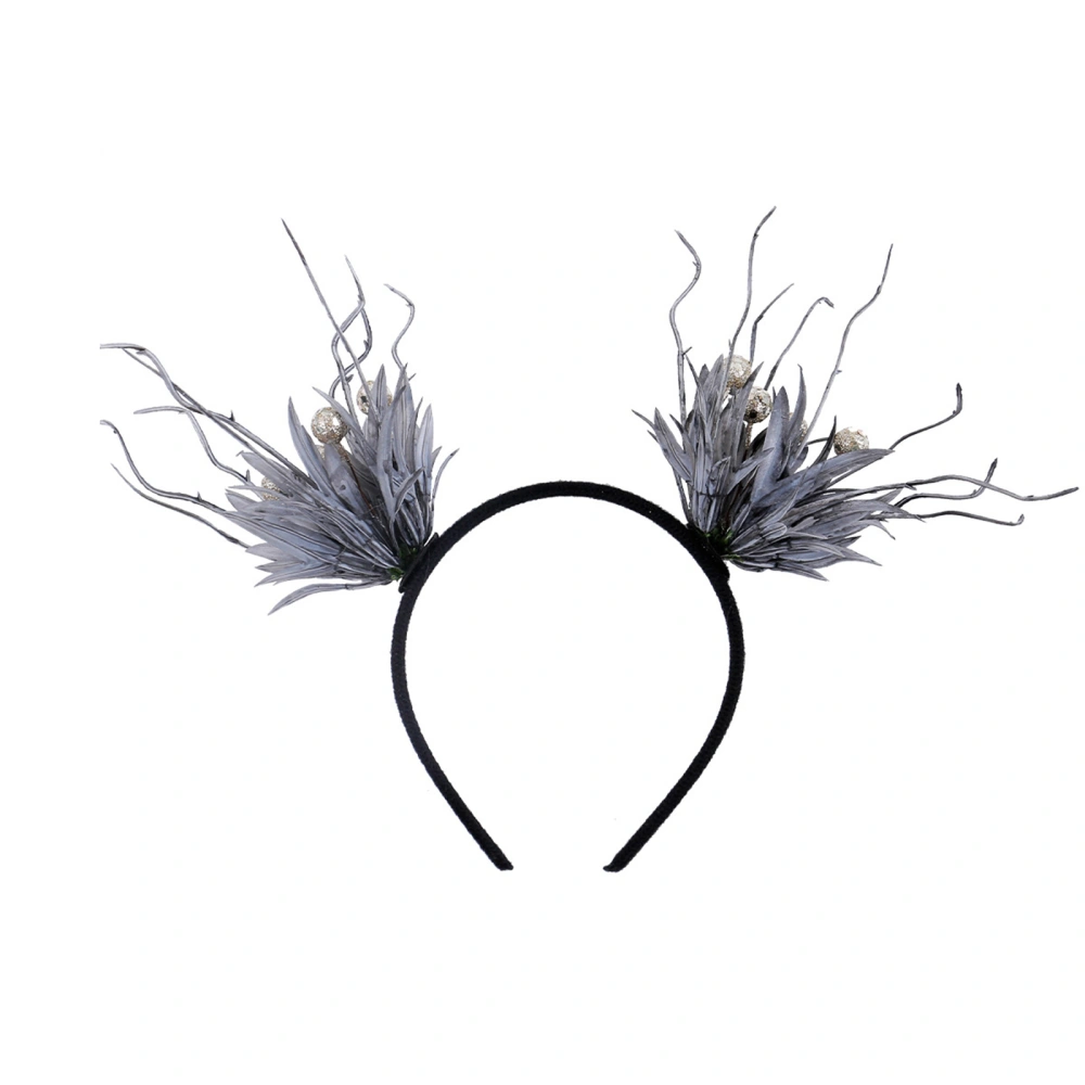 Halloween Headbands Deer Antler Branches Skull Hand Hair Hoop