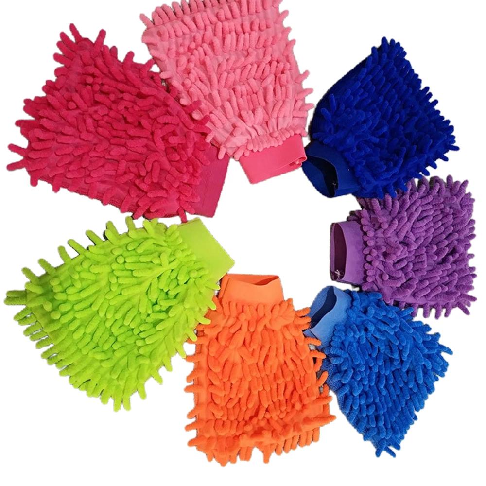 Car Wash Mitt, Soft Super Absorbent Scratch-free Dusting Gloves