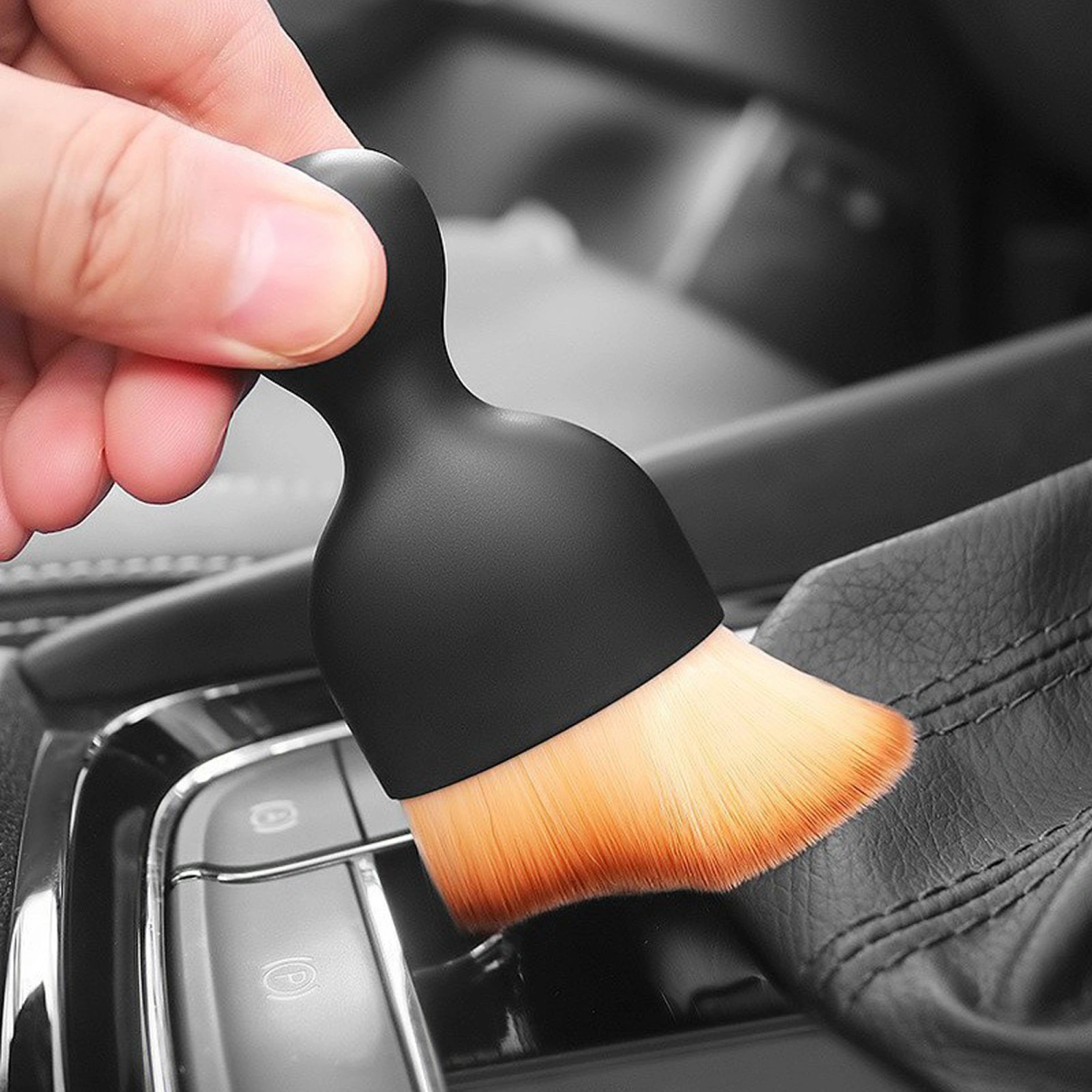 Car Interior Cleaning Brush Super Soft Car Duster Brush for Air Vents
