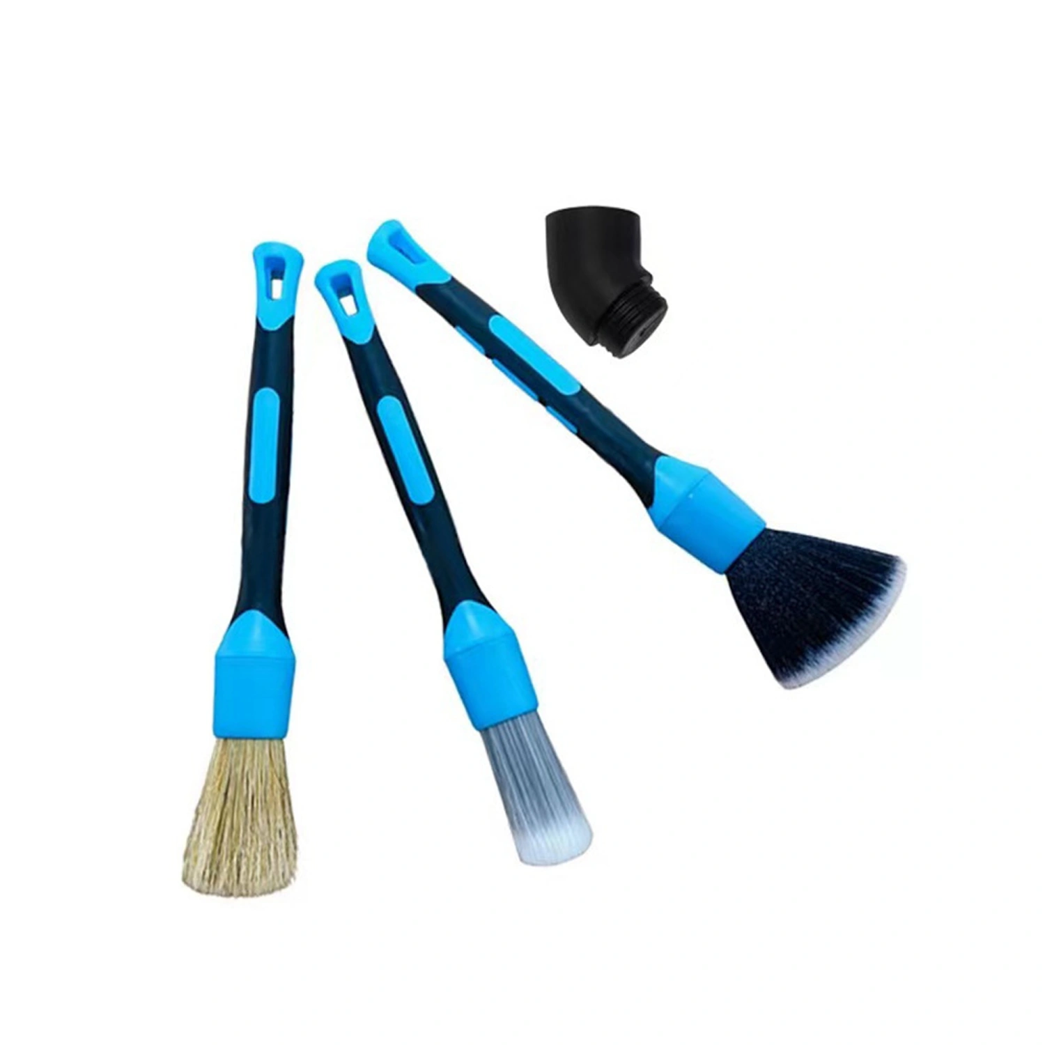 3 Pcs Car Interior Detailing Brushes Automotive Cleaning Brush