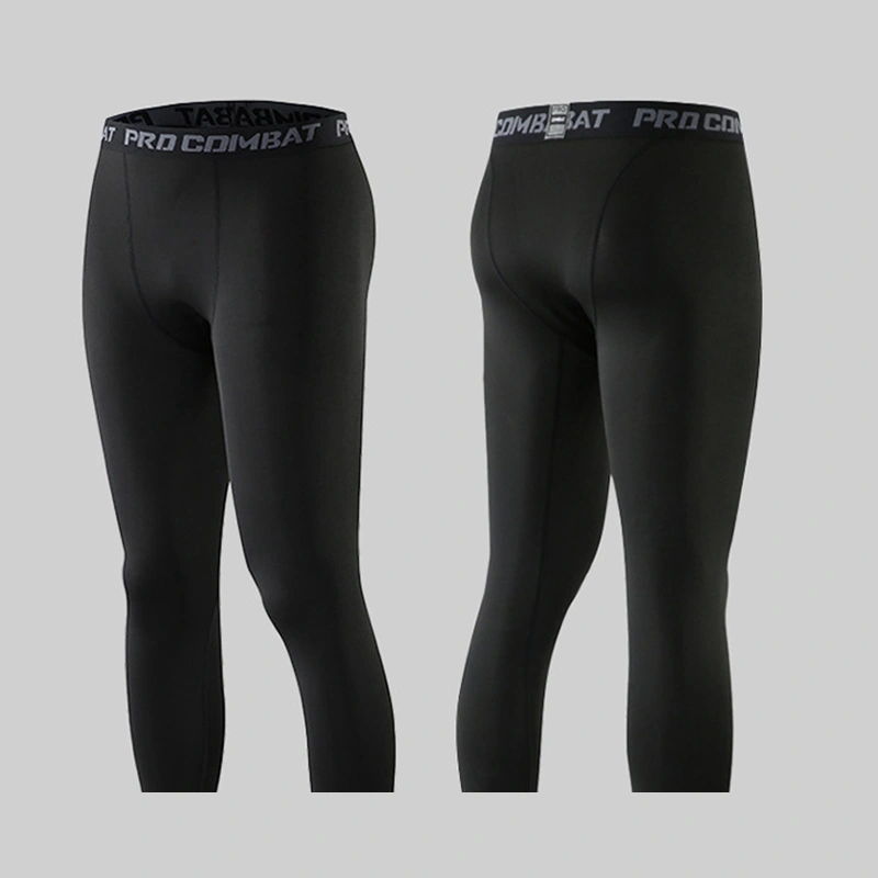 Men's Capri Joggers 3/4 Workout Compression Pants Sport Tights 