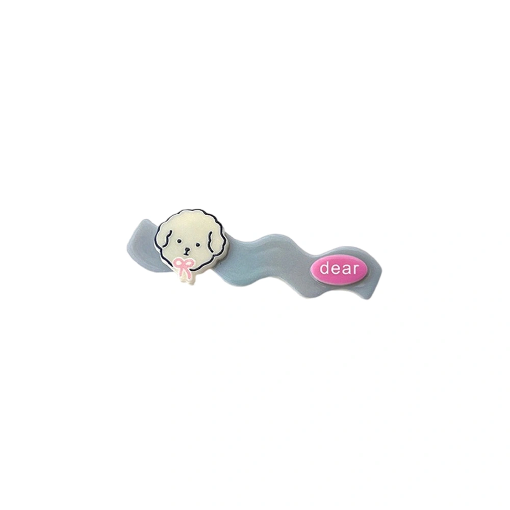 Women Girls Hair Clip, Cute Sweet Cartoon Dog Bang Clip Gift