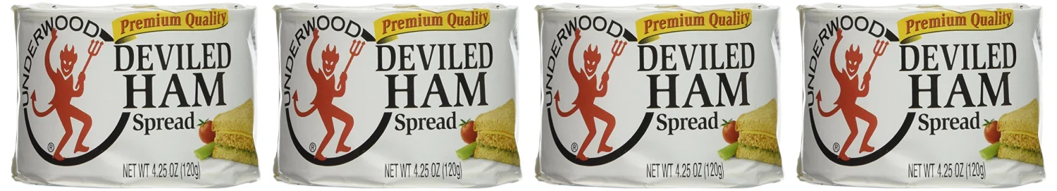 Underwood Deviled Ham, 4.25 Ounce (Pack of 4)