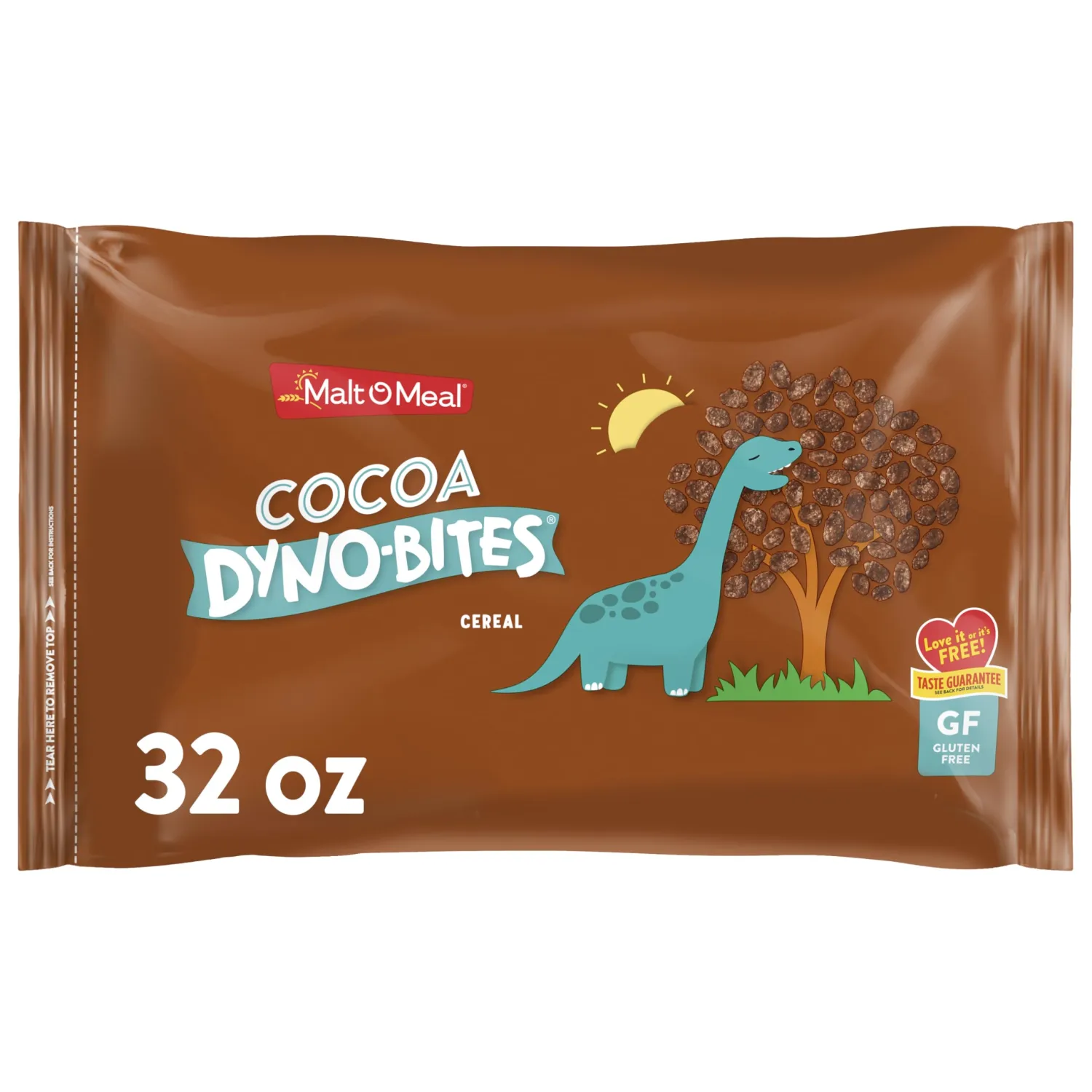 Malt-O-Meal Cocoa Dyno Bites® Gluten Free Kids Breakfast Cereal, Kids Breakfast Cereal, 32 Ounce - 1 count