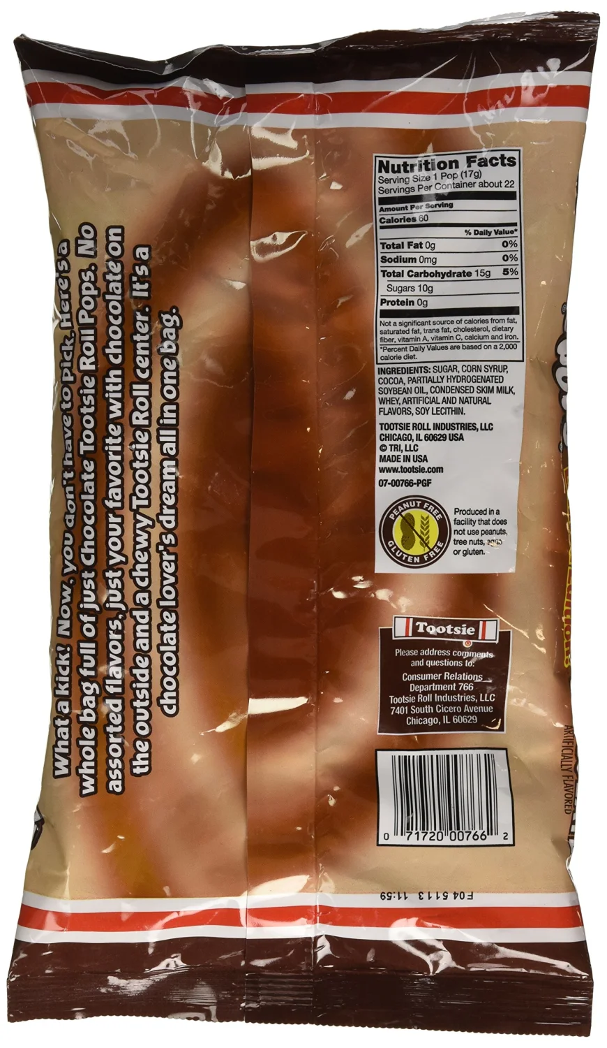 Tootsie Pops Limited Edition Chocolate Pops 13.2 oz