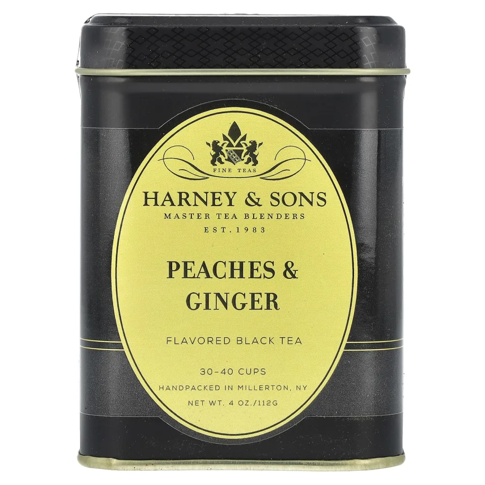 Harney & Sons Peaches & Ginger Loose Tea, 4 Oz