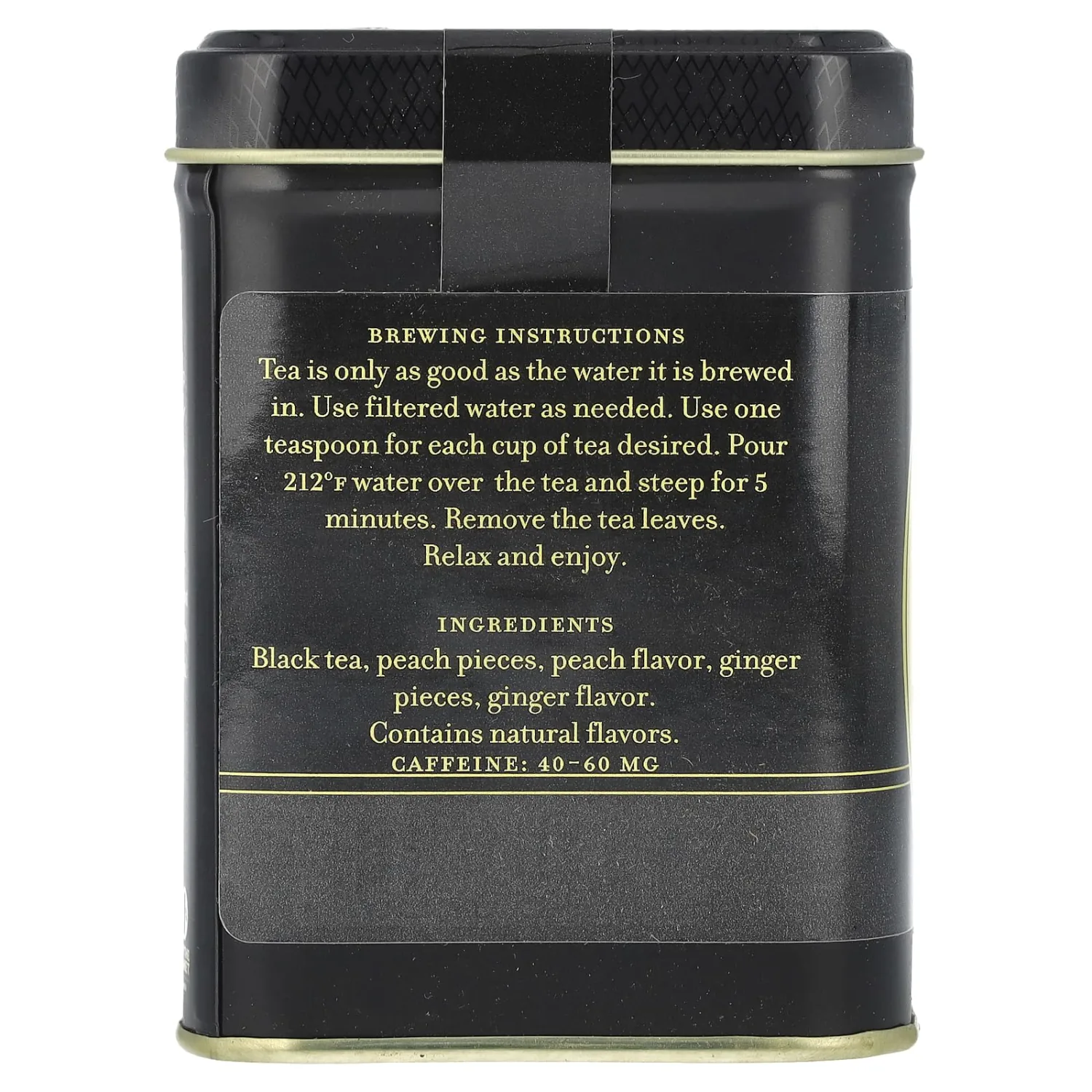Harney & Sons Peaches & Ginger Loose Tea, 4 Oz