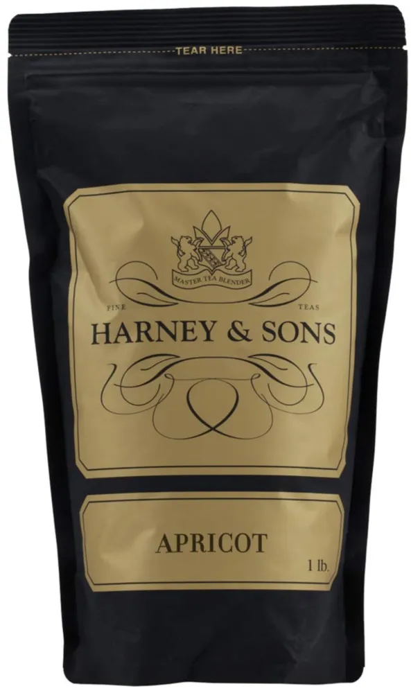 Harney & Sons Apricot Tea | 16 oz Loose Leaf Black Tea with Apricot Flavors