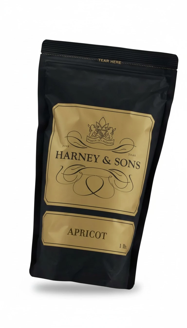 Harney & Sons Apricot Tea | 16 oz Loose Leaf Black Tea with Apricot Flavors