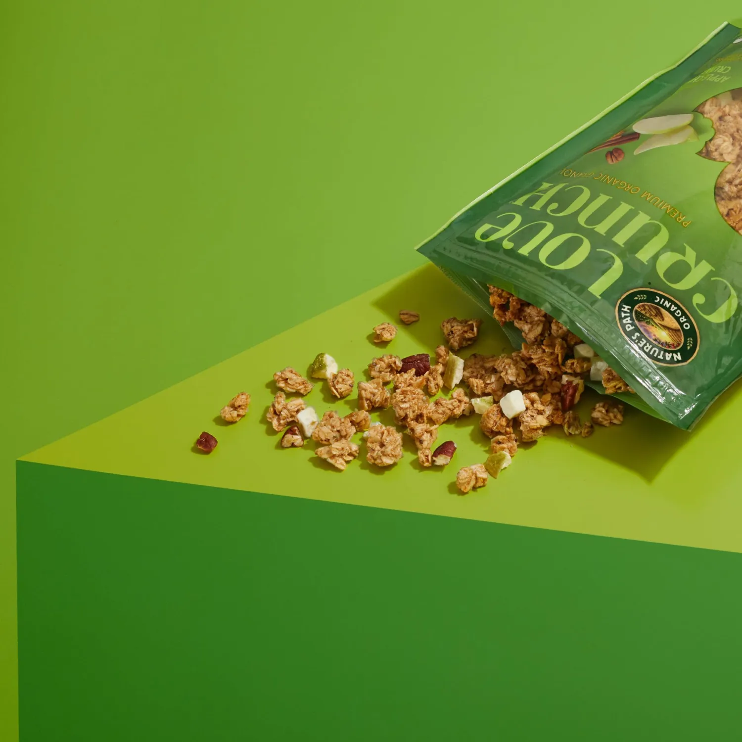 Love Crunch Organic Apple Chia Crumble Granola, 11.5 oz (Pack of 1), Non-GMO, by Nature's Path