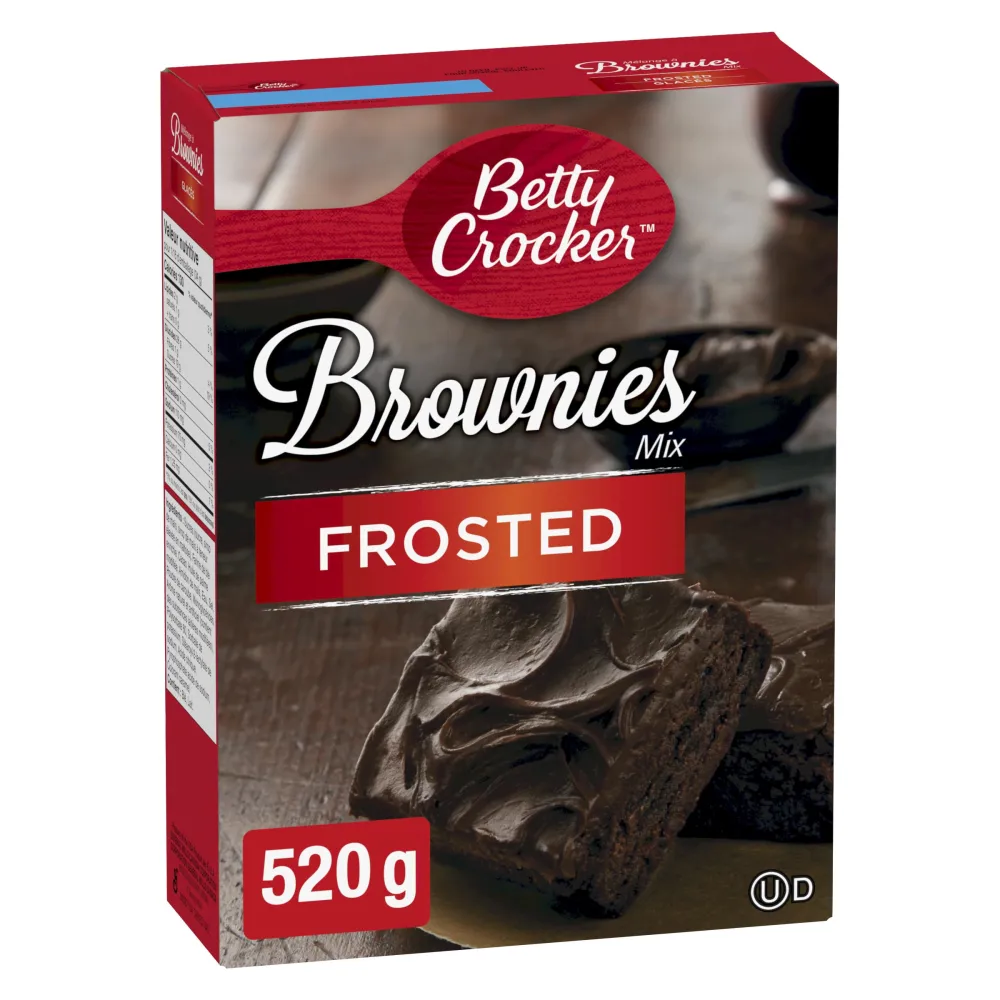 Betty Crocker Frosted Brownies Mix, 520g/18.2 oz. Box {Imported from Canada}