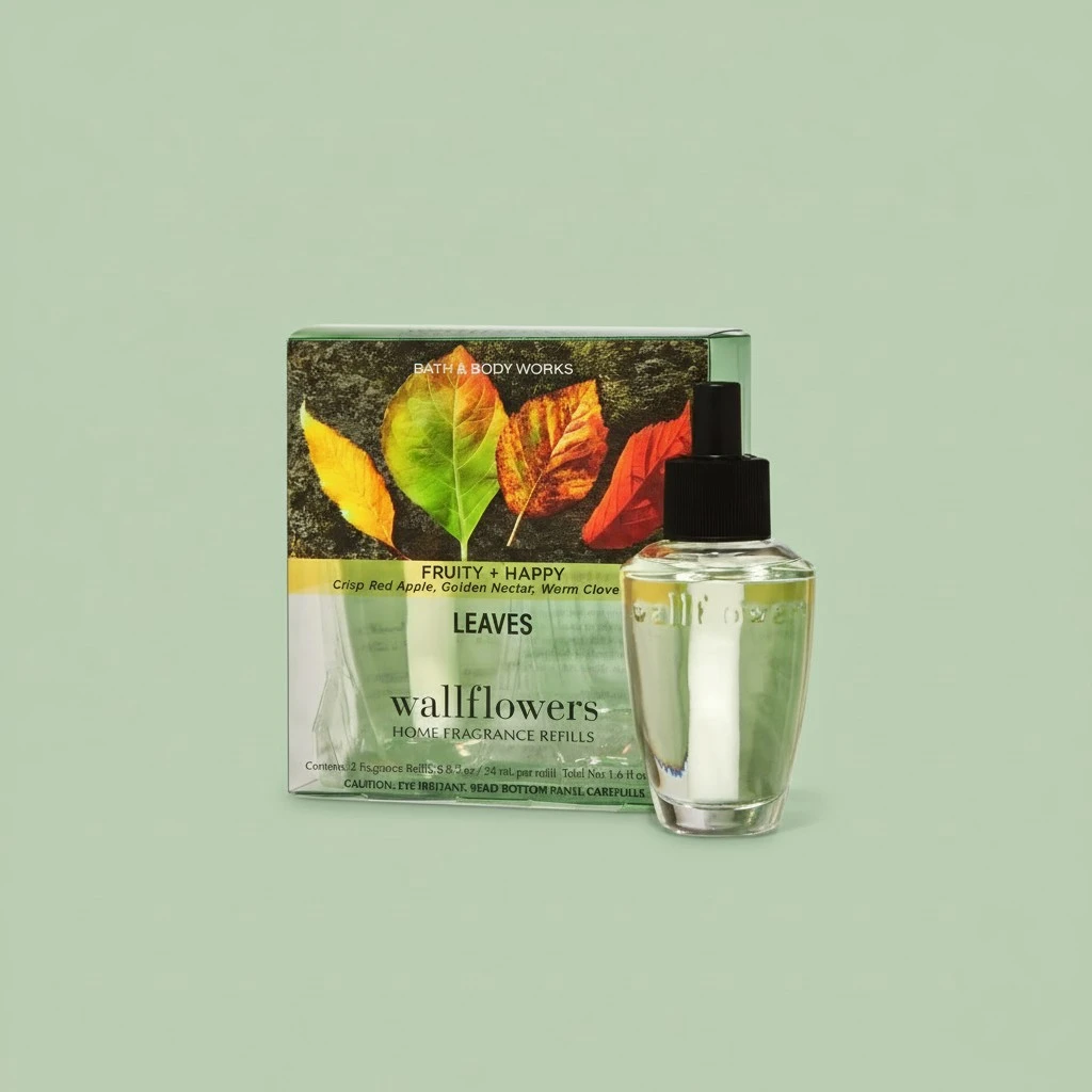 Bath and Body Works New Look! Leaves Wallflowers 2-Pack Refills