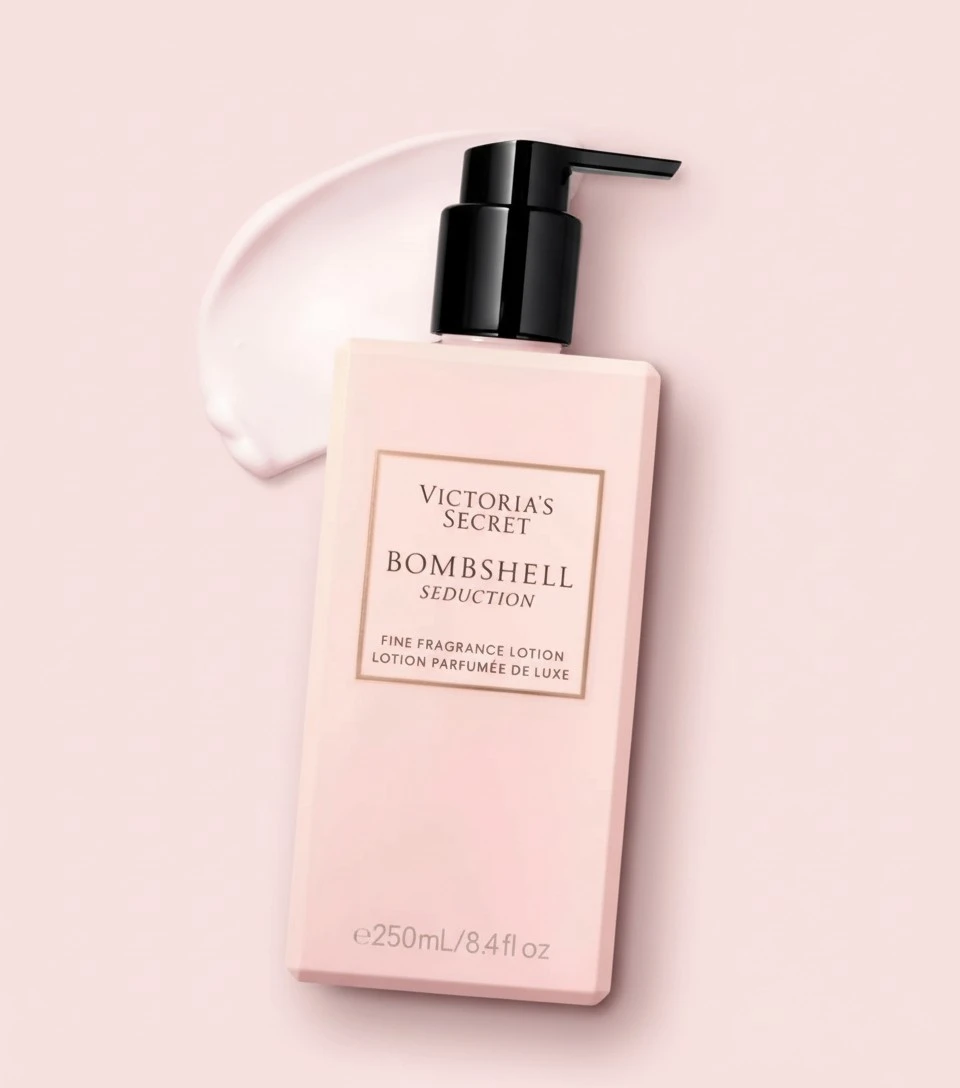 Victoria's Secret Bombshell Seduction Fragrance Body Lotion, Notes of White Peony, Sage & Velvet Musk (8.4 oz)
