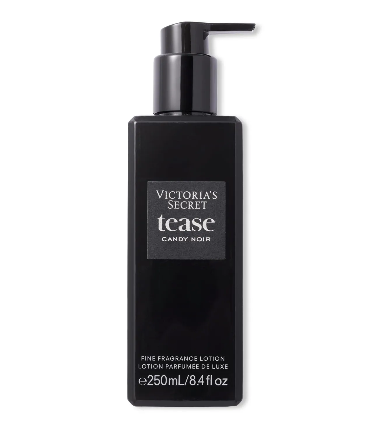 Victoria's Secret Tease Candy Noir Fragrance Lotion, Notes of Raspberry Glaze, Night-Blooming Iris & Warm Tonka, (8.4 oz)